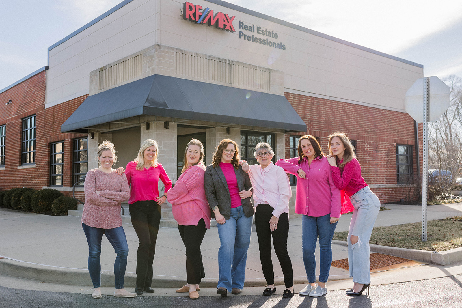 columbus indiana brand photography of the Nolting ReMax real estate team